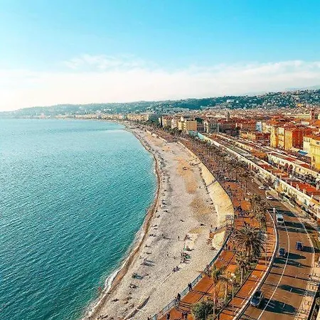 Terrasse Vue A 50 M Parking 아파트 니스